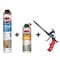 Krakenbond FastCoat Insulation Foam Spray, 27.1 oz, 1 Gun Use Can, 1 Spray Foam Gun, 1Spray Foam Cleaner, 3PK 1FC1FGC1SG - alternate 1